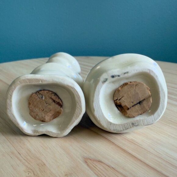 Vintage Shawnee 1930s Sailor Boy + Girl Ceramic Salt Pepper Shakers Set - Picture 6 of 9